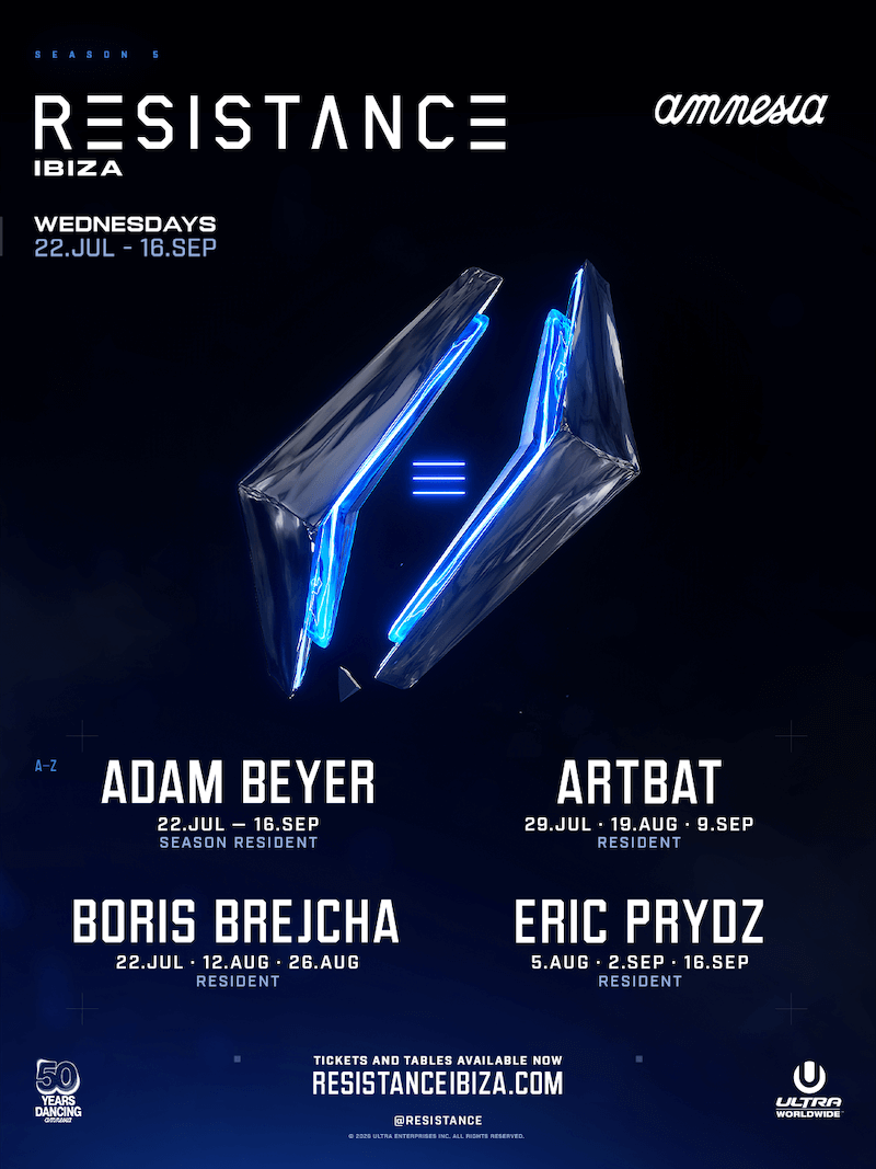 RESISTANCE Ibiza Is Back — And Season 5 at Amnesia Is the Biggest Yet – Ultra Music festival Live!